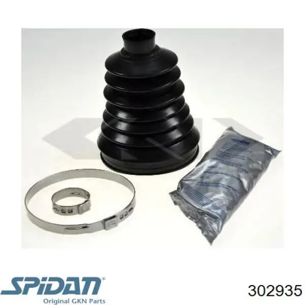 Bota de proteção externa de junta homocinética do semieixo dianteiro GKN-Spidan 302935 preço, a partir de 12,13 USD