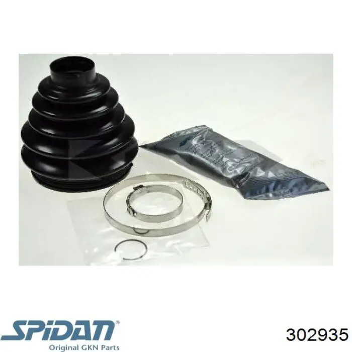 Compre 302935 GKN-Spidan Bota de proteção externa de junta homocinética do semieixo dianteiro