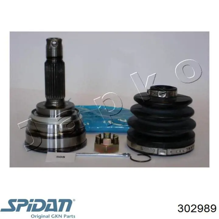 Junta homocinética externa dianteira GKN-Spidan 302989 preço, a partir de 41,99 USD