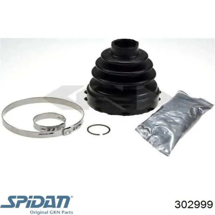 Bota de proteção externa de junta homocinética do semieixo dianteiro 302999 GKN-Spidan
