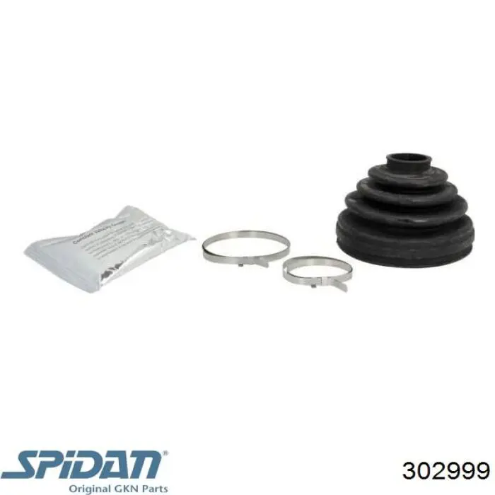 302999 GKN-Spidan Bota de proteção externa de junta homocinética do semieixo dianteiro