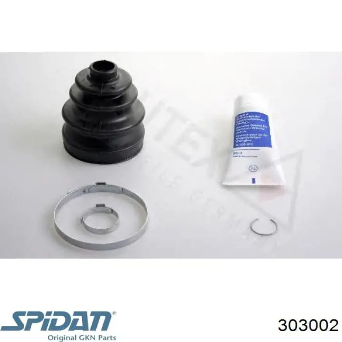 303002 GKN-Spidan Bota de proteção externa de junta homocinética do semieixo dianteiro