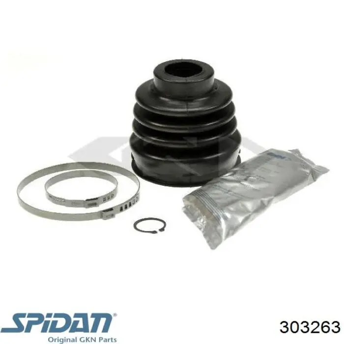 Compre 303263 GKN-Spidan Bota de proteção externa de junta homocinética do semieixo dianteiro