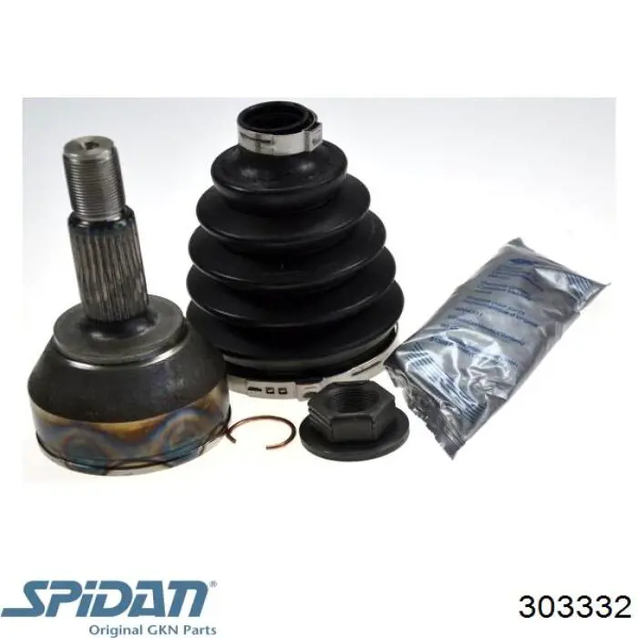 303332 GKN-Spidan Junta homocinética externa dianteira