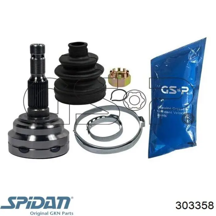 Compre 303358 GKN-Spidan Junta homocinética externa dianteira