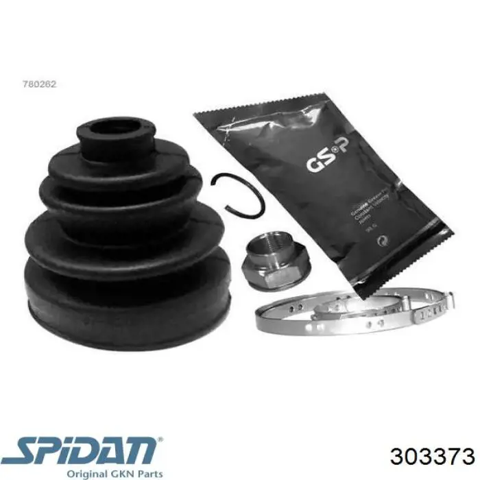 Compre 303373 GKN-Spidan Bota de proteção externa de junta homocinética do semieixo dianteiro