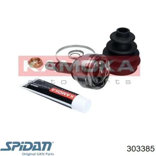 Junta homocinética externa dianteira 303385 GKN-Spidan