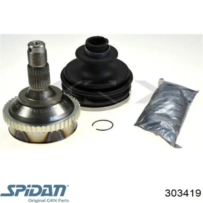 303419 GKN-Spidan Junta homocinética externa dianteira