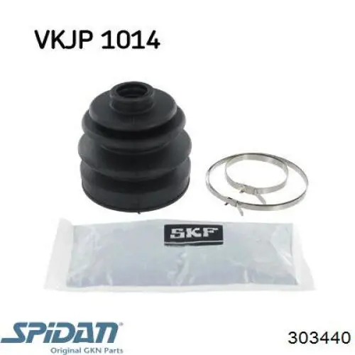 Compre 303440 GKN-Spidan Bota de proteção externa de junta homocinética do semieixo dianteiro