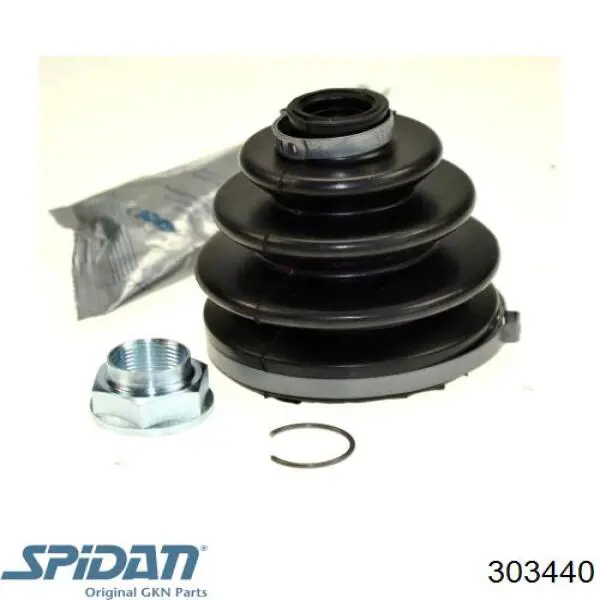 Bota de proteção externa de junta homocinética do semieixo dianteiro GKN-Spidan 303440 preço, a partir de 12,81 USD