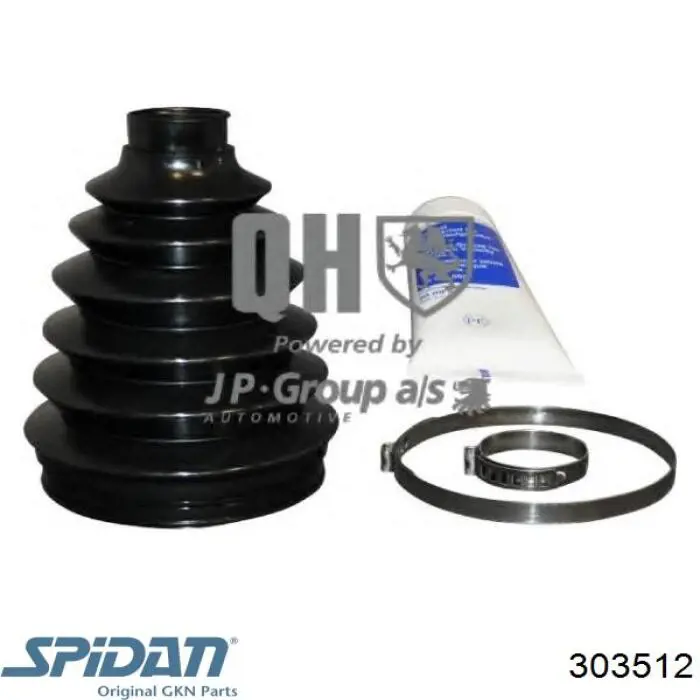Bota de proteção externa de junta homocinética do semieixo dianteiro GKN-Spidan 303512 preço, a partir de 17,04 USD