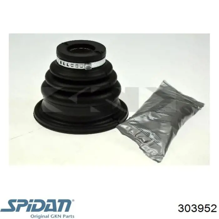 Bota de proteção externa de junta homocinética do semieixo dianteiro GKN-Spidan 303952