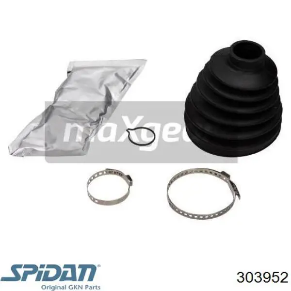 Bota de proteção externa de junta homocinética do semieixo dianteiro GKN-Spidan 303952 preço, a partir de 9,47 USD