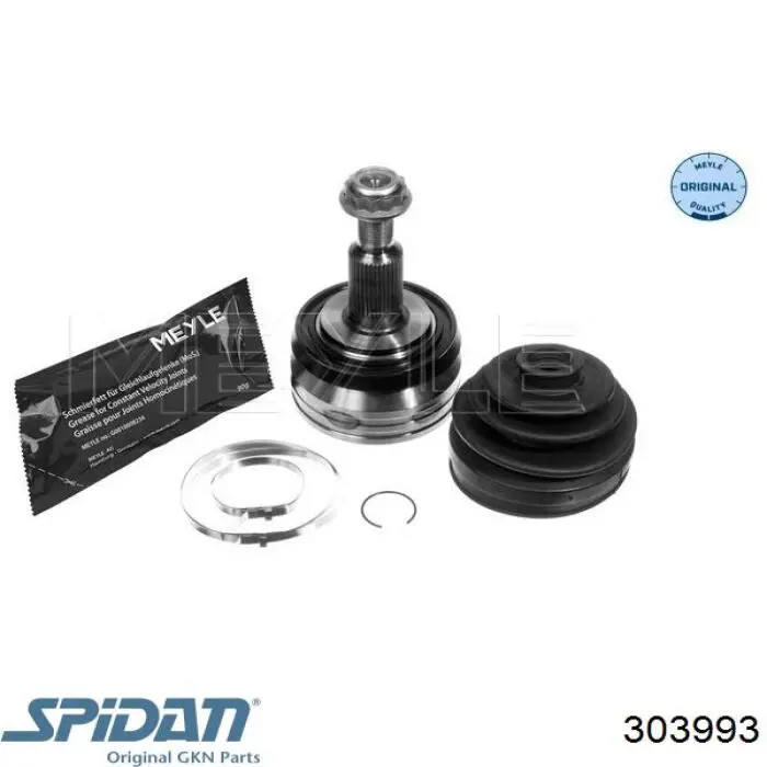 Junta homocinética externa dianteira GKN-Spidan 303993 preço, a partir de 117,65 USD