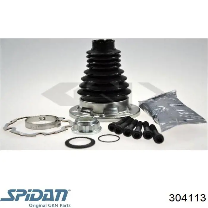 304113 GKN-Spidan Bota de proteção interna de junta homocinética do semieixo dianteiro