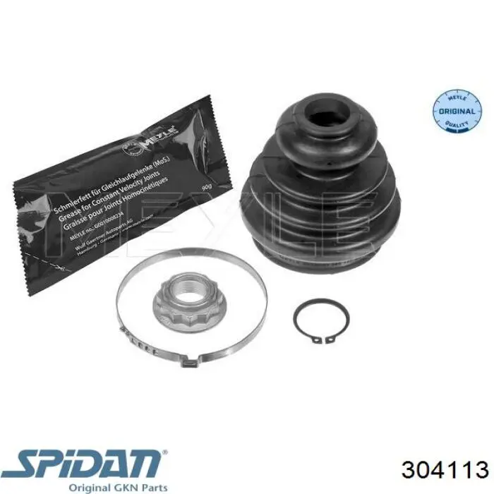 Compre 304113 GKN-Spidan Bota de proteção interna de junta homocinética do semieixo dianteiro