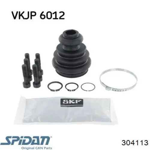 Bota de proteção interna de junta homocinética do semieixo dianteiro GKN-Spidan 304113 preço, a partir de 22,81 USD