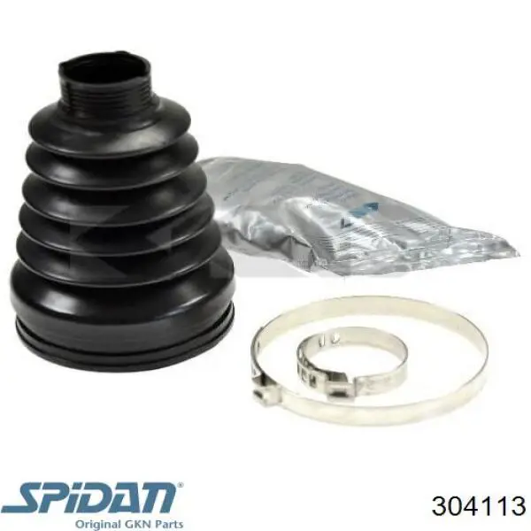Bota de proteção interna de junta homocinética do semieixo dianteiro 304113 GKN-Spidan