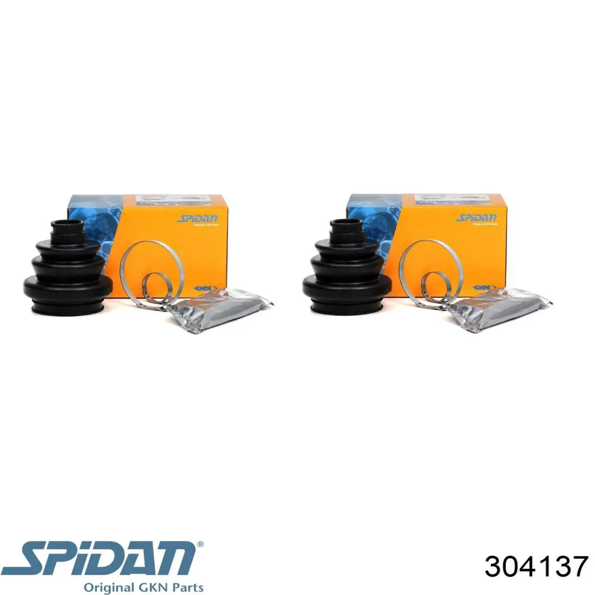 Bota de proteção interna de junta homocinética do semieixo dianteiro GKN-Spidan 304137