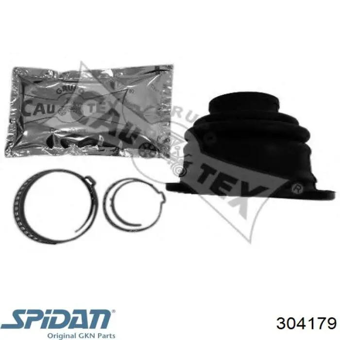 Bota de proteção interna esquerda de junta homocinética do semieixo dianteiro 304179 GKN-Spidan