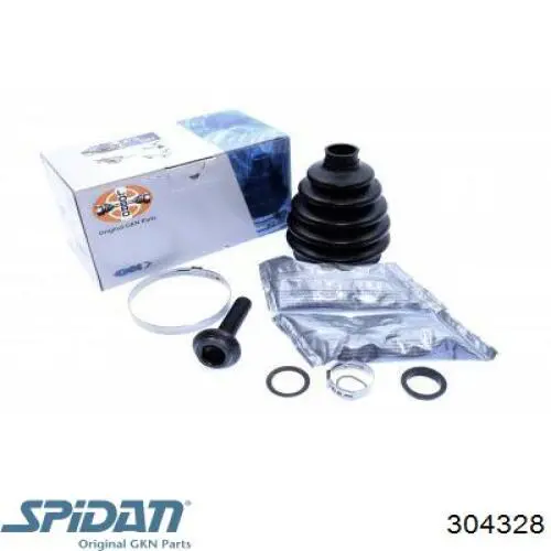 Bota de proteção externa de junta homocinética do semieixo traseiro 304328 GKN-Spidan