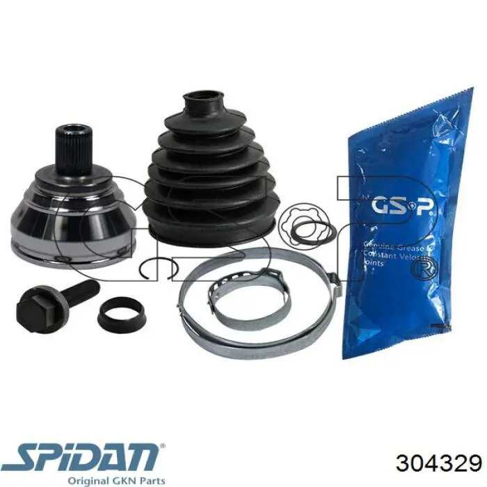 304329 GKN-Spidan Junta homocinética externa dianteira