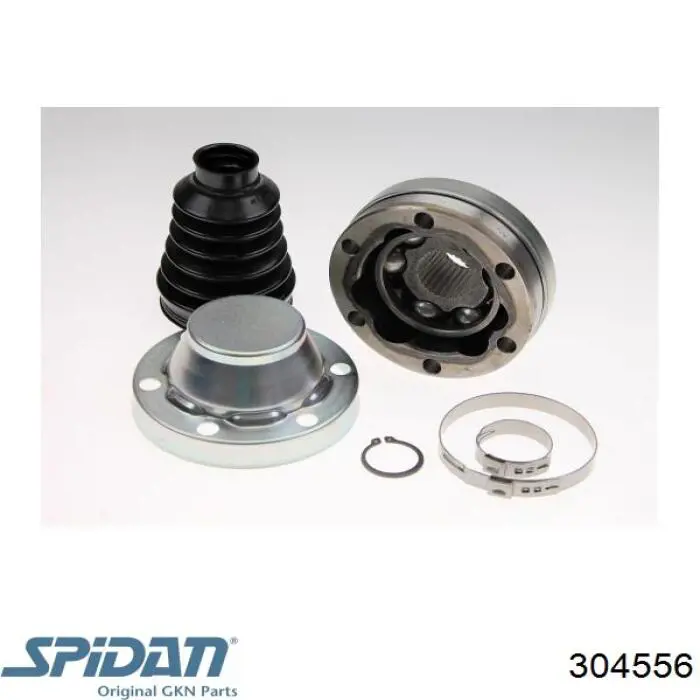 Compre 304556 GKN-Spidan Junta homocinética interna dianteira