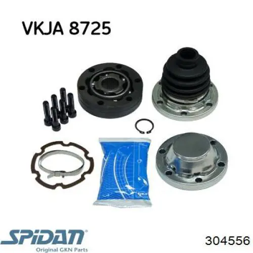 304556 GKN-Spidan Junta homocinética interna dianteira