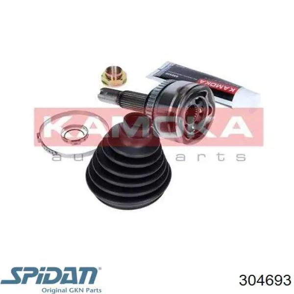 Junta homocinética externa dianteira 304693 GKN-Spidan