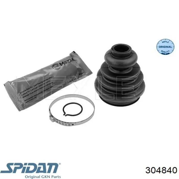 304840 GKN-Spidan Bota de proteção interna de junta homocinética do semieixo dianteiro