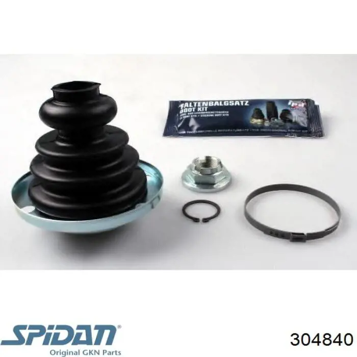 Bota de proteção interna de junta homocinética do semieixo dianteiro 304840 GKN-Spidan