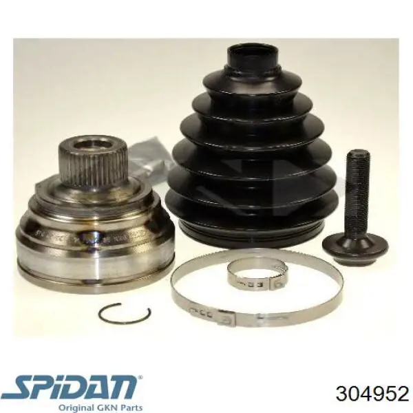 Junta homocinética externa dianteira GKN-Spidan 304952 preço, a partir de 63,19 USD
