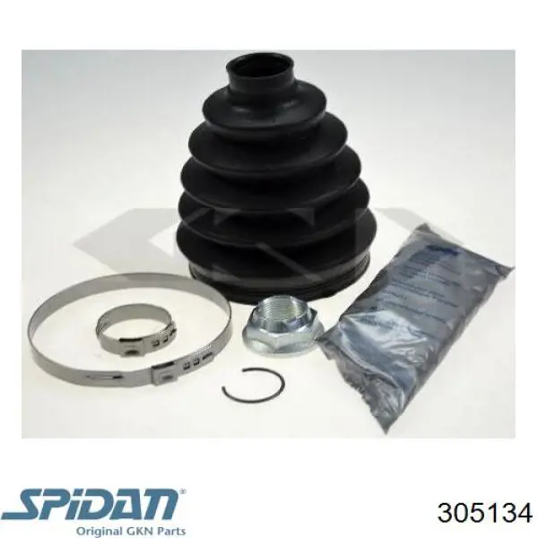 Compre 305134 GKN-Spidan Bota de proteção externa de junta homocinética do semieixo dianteiro