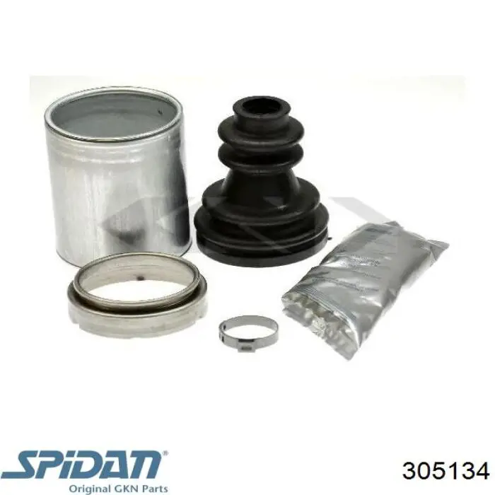 Compre 305134 GKN-Spidan Bota de proteção externa de junta homocinética do semieixo dianteiro