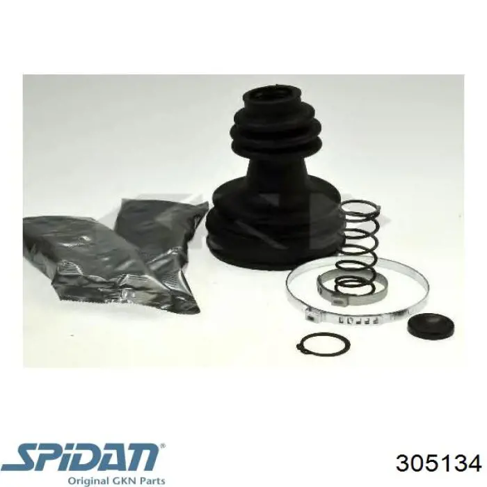 Bota de proteção externa de junta homocinética do semieixo dianteiro 305134 GKN-Spidan