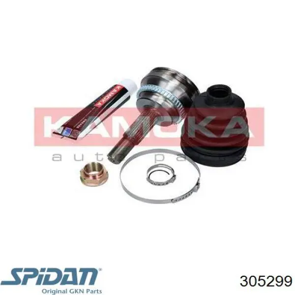 305299 GKN-Spidan Junta homocinética externa dianteira