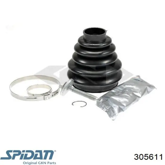 Bota de proteção interna de junta homocinética do semieixo dianteiro 305611 GKN-Spidan
