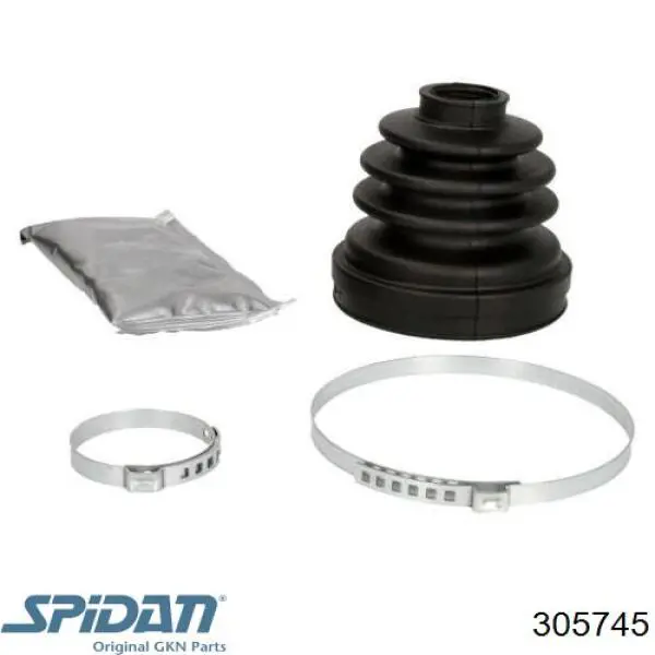 305745 GKN-Spidan Bota de proteção interna de junta homocinética do semieixo dianteiro