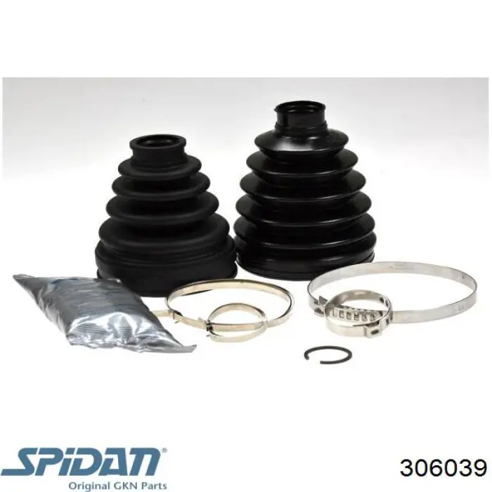 Bota de proteção externa direita de junta homocinética GKN-Spidan 306039 preço, a partir de 14,40 USD