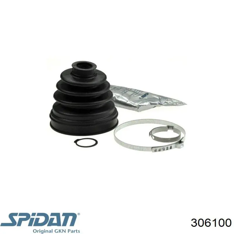306100 GKN-Spidan Bota de proteção interna de junta homocinética do semieixo dianteiro