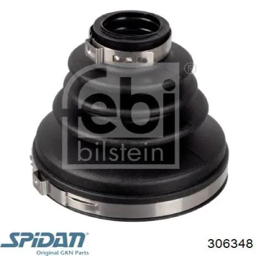 Bota de proteção interna de junta homocinética do semieixo dianteiro 306348 GKN-Spidan