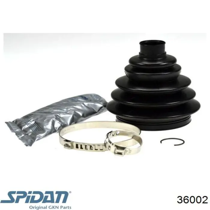 Bota de proteção externa de junta homocinética do semieixo dianteiro GKN-Spidan 36002 preço, a partir de 14,83 USD