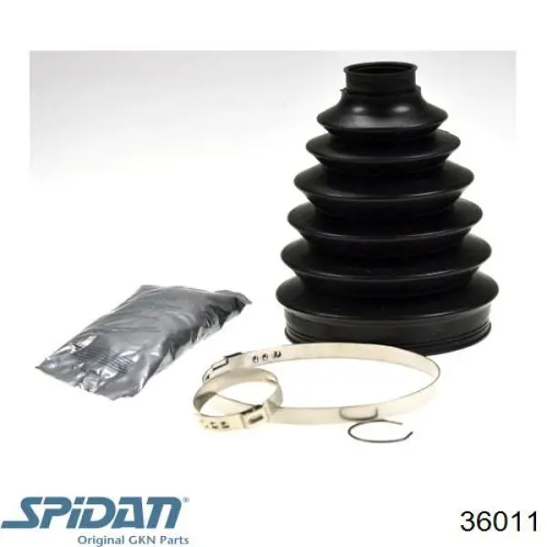 36011 GKN-Spidan Bota de proteção externa de junta homocinética do semieixo dianteiro