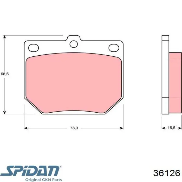 Compre 36126 GKN-Spidan Bota de proteção externa de junta homocinética do semieixo dianteiro