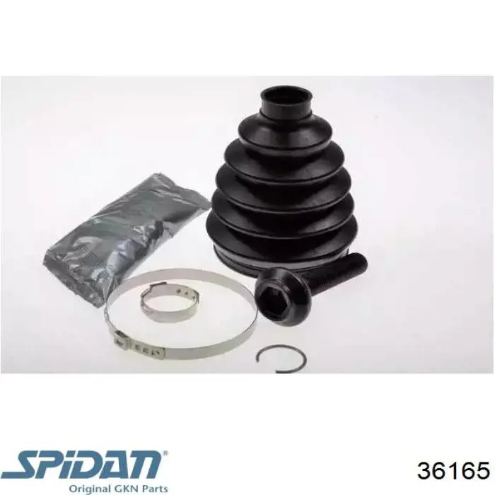 36165 GKN-Spidan Bota de proteção externa de junta homocinética do semieixo dianteiro