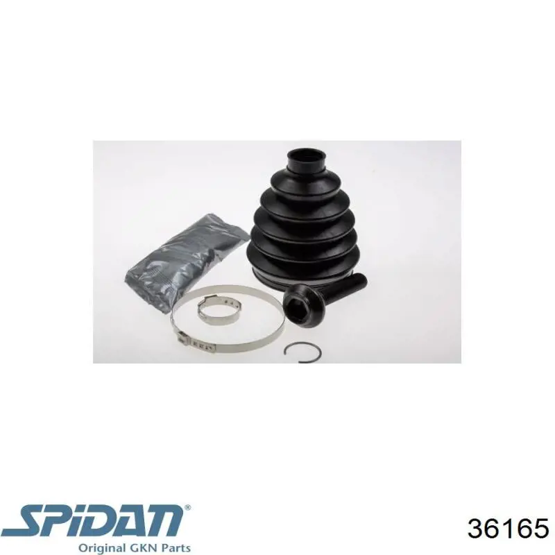 Bota de proteção externa de junta homocinética do semieixo dianteiro GKN-Spidan 36165 preço, a partir de 36,95 USD