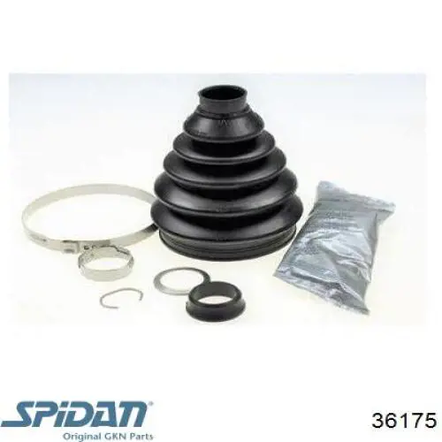 Bota de proteção externa de junta homocinética do semieixo dianteiro GKN-Spidan 36175 preço, a partir de 16,69 USD