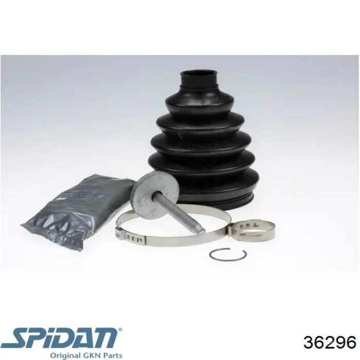 36806 GKN-Spidan Bota de proteção externa de junta homocinética do semieixo dianteiro
