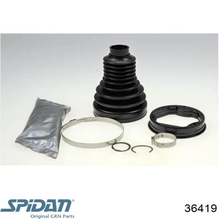 Bota de proteção interna de junta homocinética do semieixo dianteiro GKN-Spidan 36419 preço, a partir de 18,75 USD