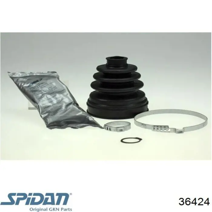 Bota de proteção interna esquerda de junta homocinética do semieixo dianteiro GKN-Spidan 36424 preço, a partir de 21,39 USD